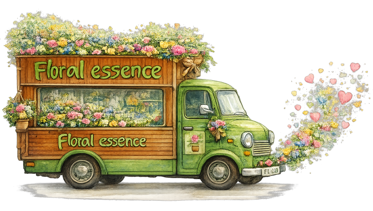 Floral Essence Delivery Van