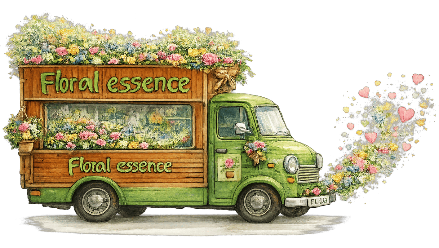 Floral Essence Delivery Van