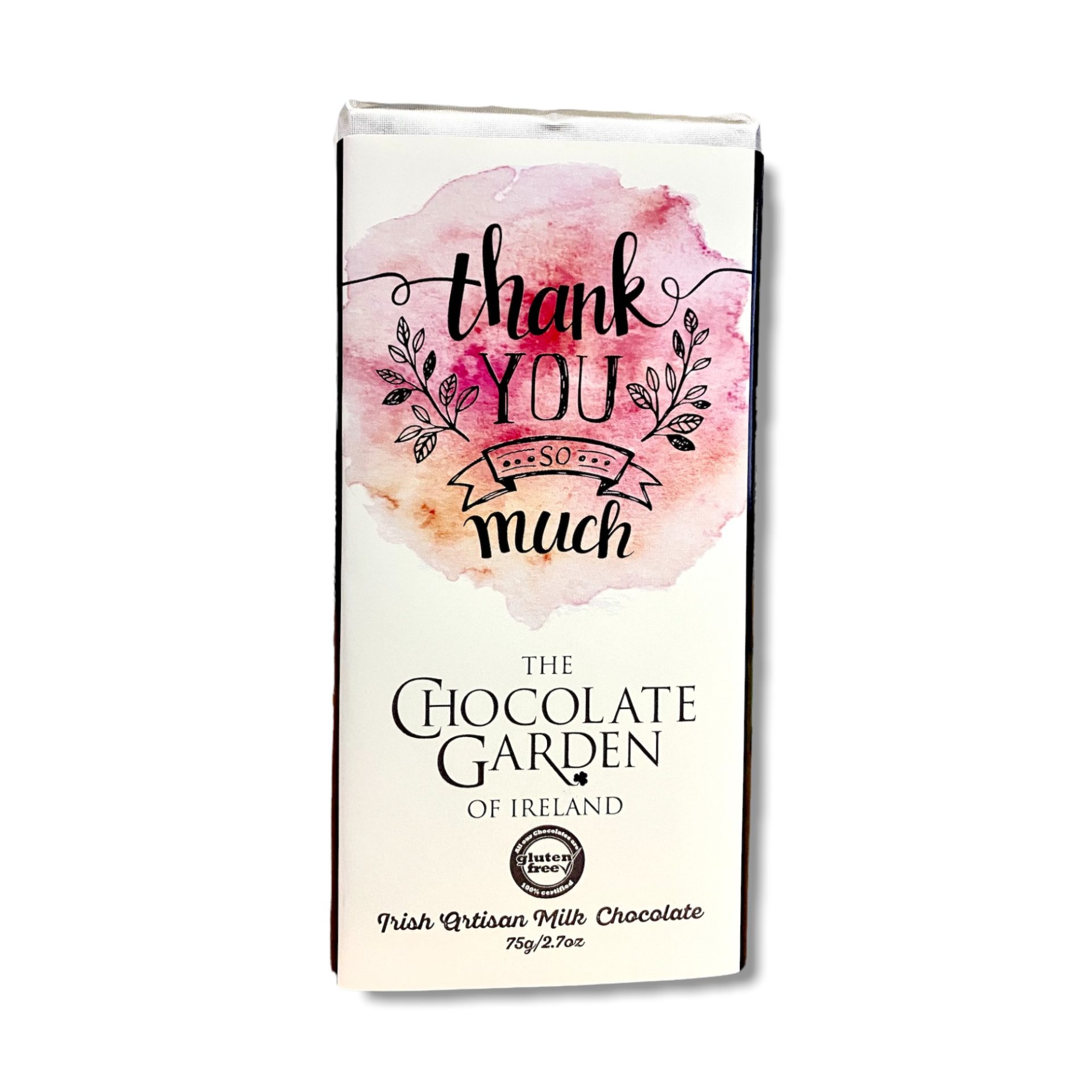 “Thank You “75g Milk Chocolate Bar